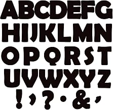 150 PCS Large 6" Bulletin Board Letters Set, Black Classroom Alphabet Cutout Letter for Bulletin Board Display Home School, A Great Helper to Inspire Students' Learning Interest