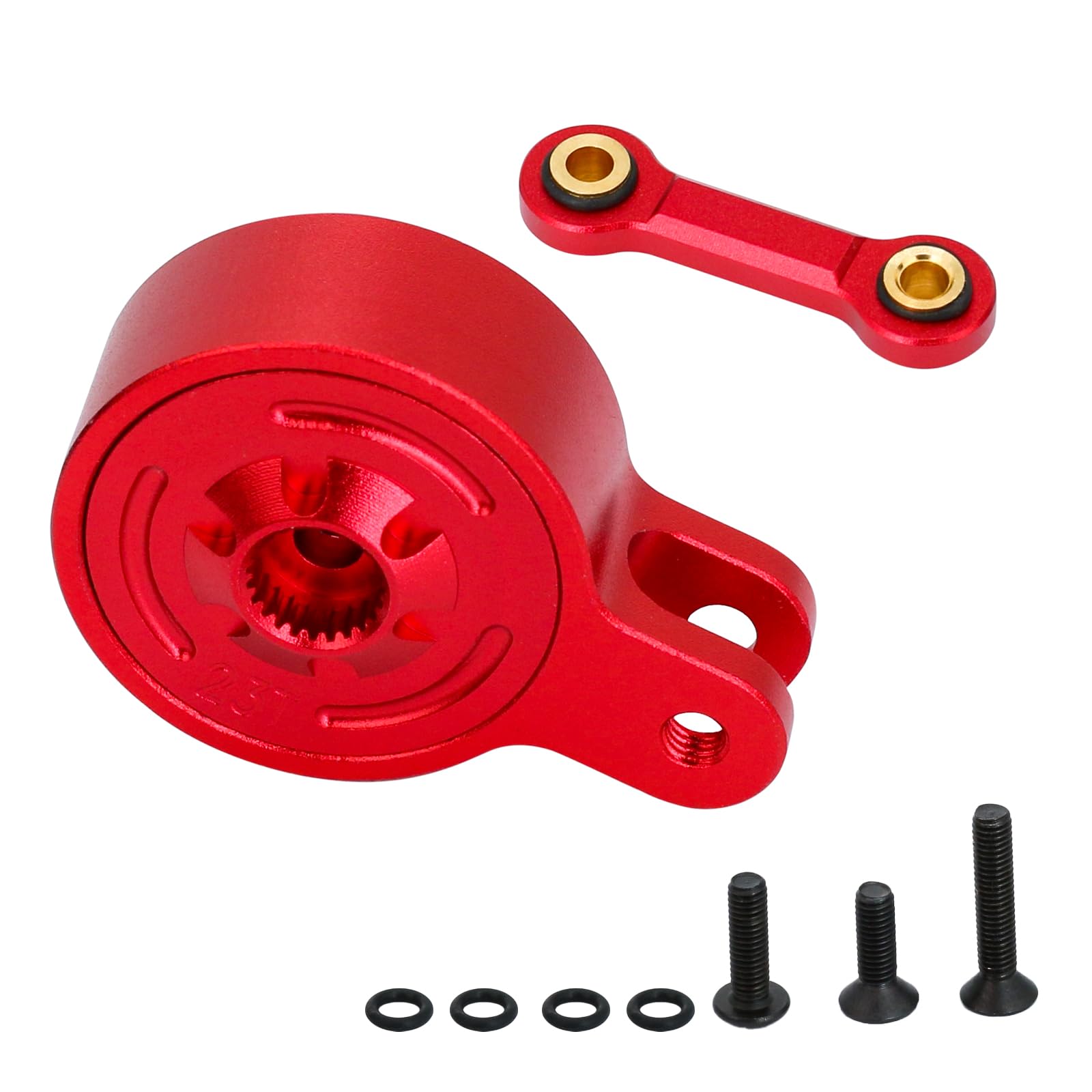 Fixed Link Steering Servo Saver for Arrma 1/8 Infraction Mojave Typhon Vendetta, 1/10 Big Rock Granite Kraton Outcast Senton Vorteks