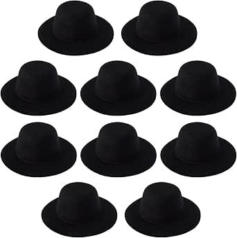 20 Pcs Mini-Jazzhut Miniaturhüte Zum Basteln Klein Produktbild-Vorschau 8