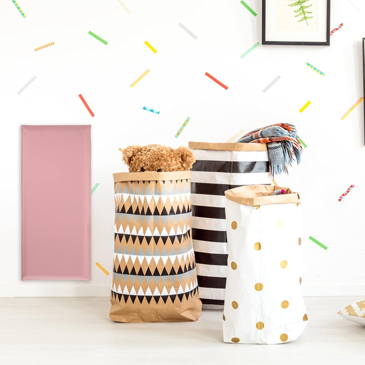 Acolchado De Pared Anticolisión Para Niños, Paneles De Pared