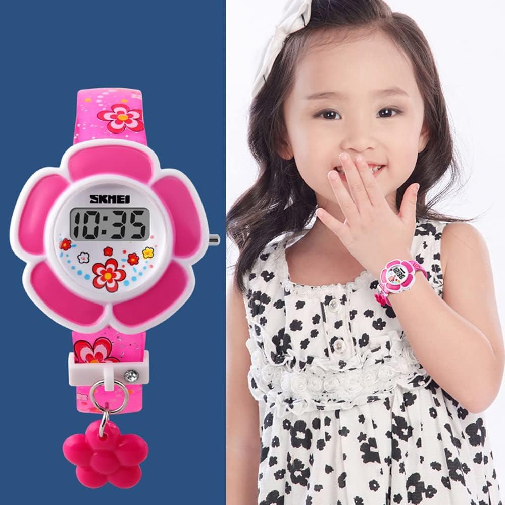 Buy Tonnier Kids Digital Watches Girls Sports Watches Creative Flower
