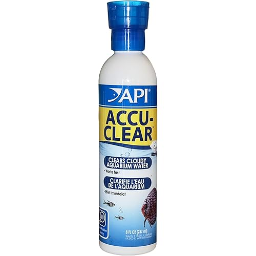API ACCU-CLEAR Freshwater Aquarium Water Clarifier 8-Ounce Bottle