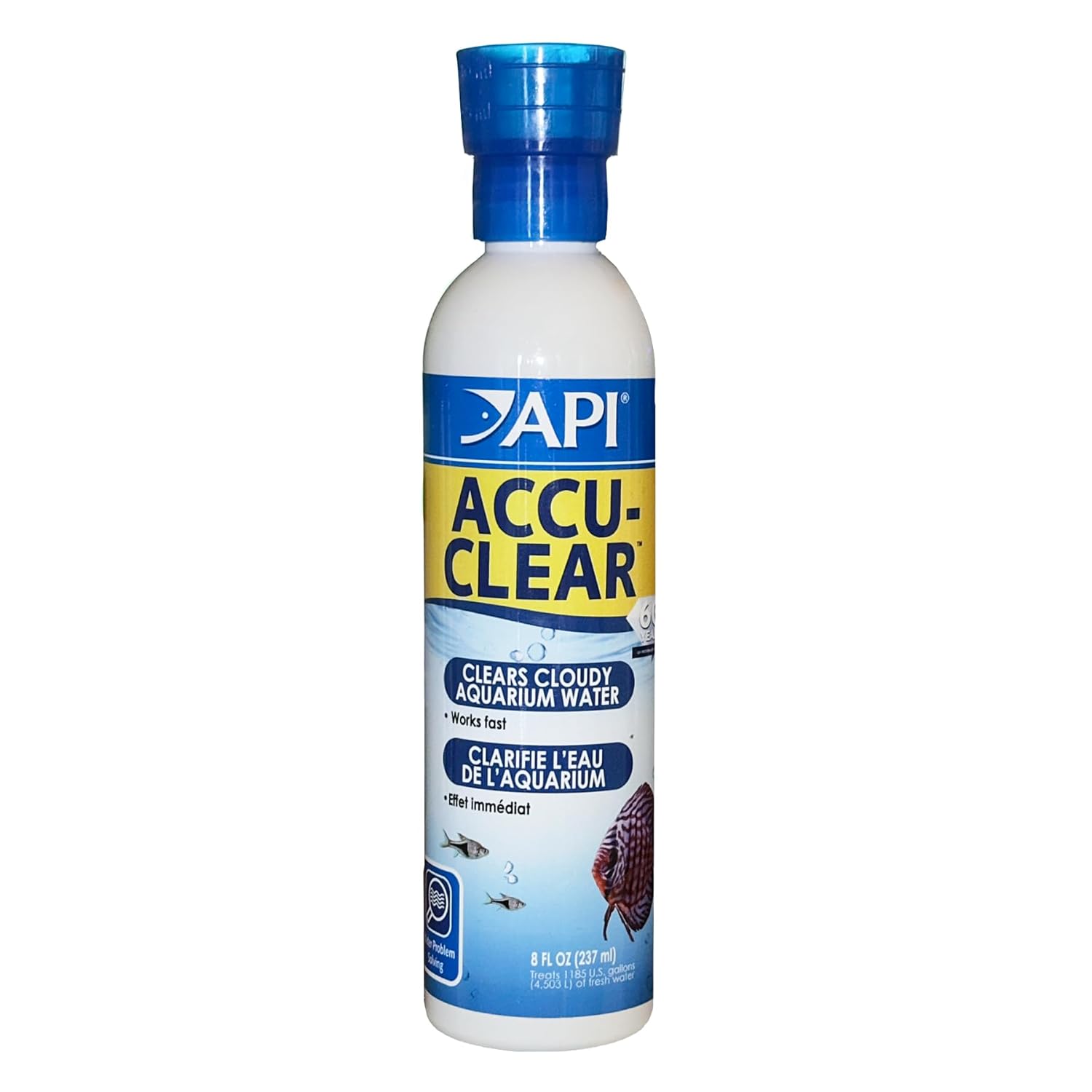API ACCU-CLEAR Freshwater Aquarium Water Clarifier 8-Ounce Bottle