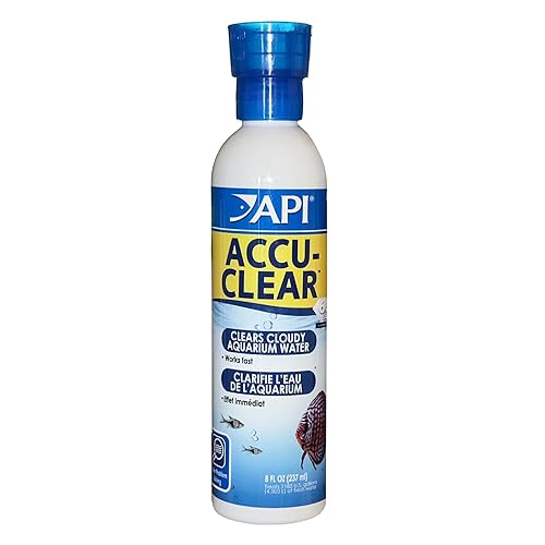 API ACCU-CLEAR Freshwater Aquarium Water Clarifier 8-Ounce Bottle
