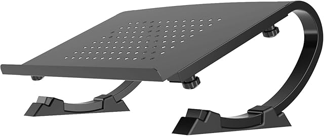 BONTEC Laptop Stand, Ergonomic Laptop Computer Stand, Laptop Riser Mount Notebook Holder Stand Compatible with All 11-17.3Laptops Notebook for Desk