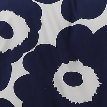 MARIMEKKO - Queen Comforter Set with Matching Shams, Cotton Percale