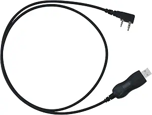 BTECH PC03 FTDI Universal Plug & Play USB Programming Cable for BTECH, Baofeng, Kenwood Radios - Compatible with UV-5R, BF-F8HP, GMRS-V2, UV-82HP & More - Easy Setup, No Driver Needed