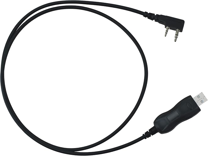 BTECH PC03 FTDI Universal Plug & Play USB Programming Cable for BTECH, Baofeng, Kenwood Radios - Compatible with UV-5R, BF-F8HP, GMRS-V2, UV-82HP & More - Easy Setup, No Driver Needed