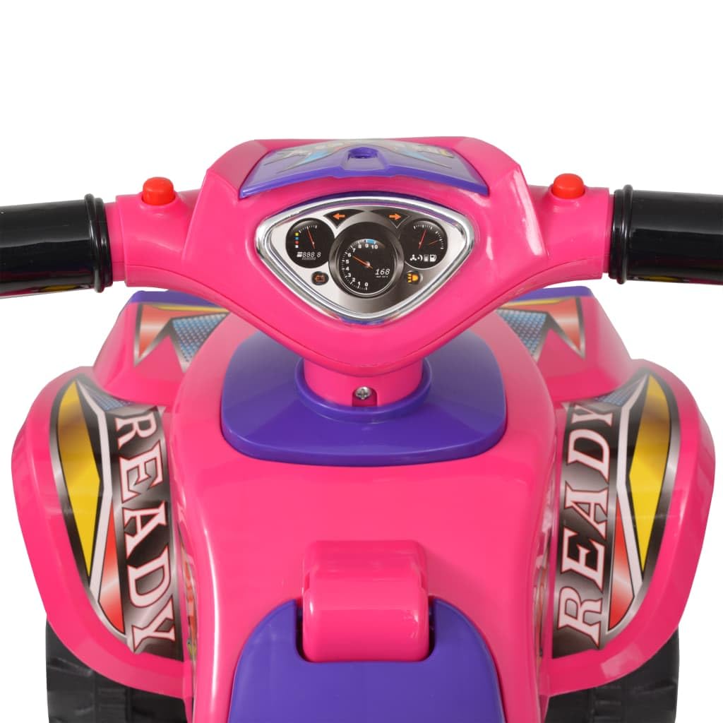 vidaXL Kinderfahrzeug Sound Licht Kinder Fahrzeug Elektroquad Auto Kinderauto