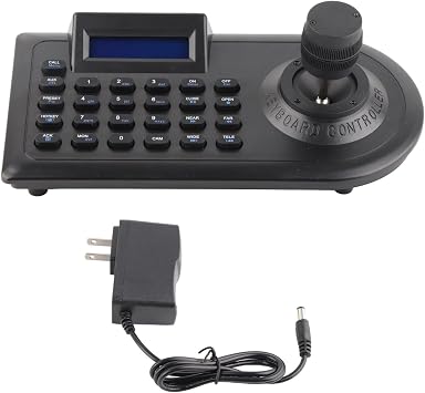 PTZ Camera Controller with 3D Joystick LCD Display RS485 Interface