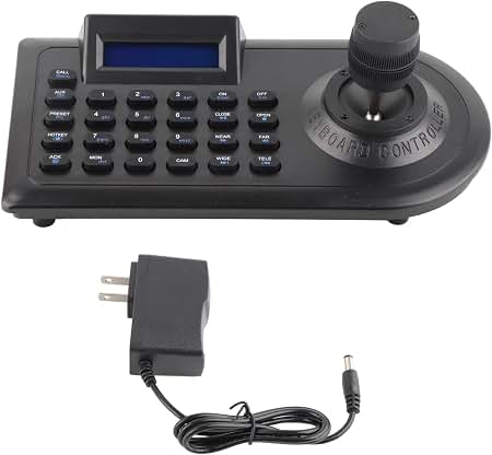 Amazon.com: CCTV Joystick Keyboard Controller LCD Display 4D