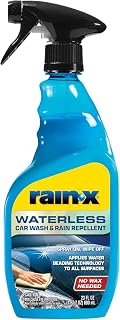 Rain-X 防水水洗&Rain-X 680毫升 620143 – 无需水清洗汽车&防水涂层 只需喷洒擦拭即可简单安装 适合所有外部零件,无离合器配方,减少划伤