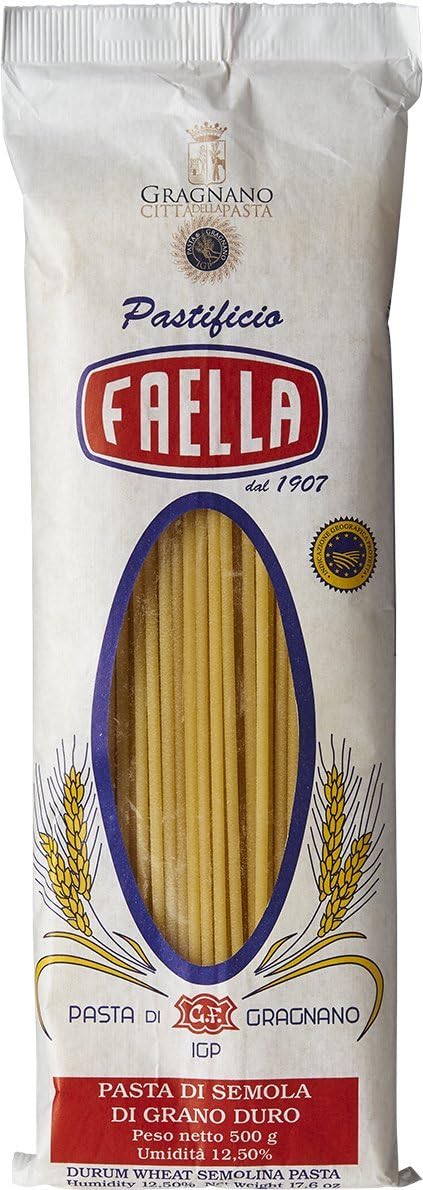 Faella Bucatini Pasta - IGP Gragnano - 1.1 lbs