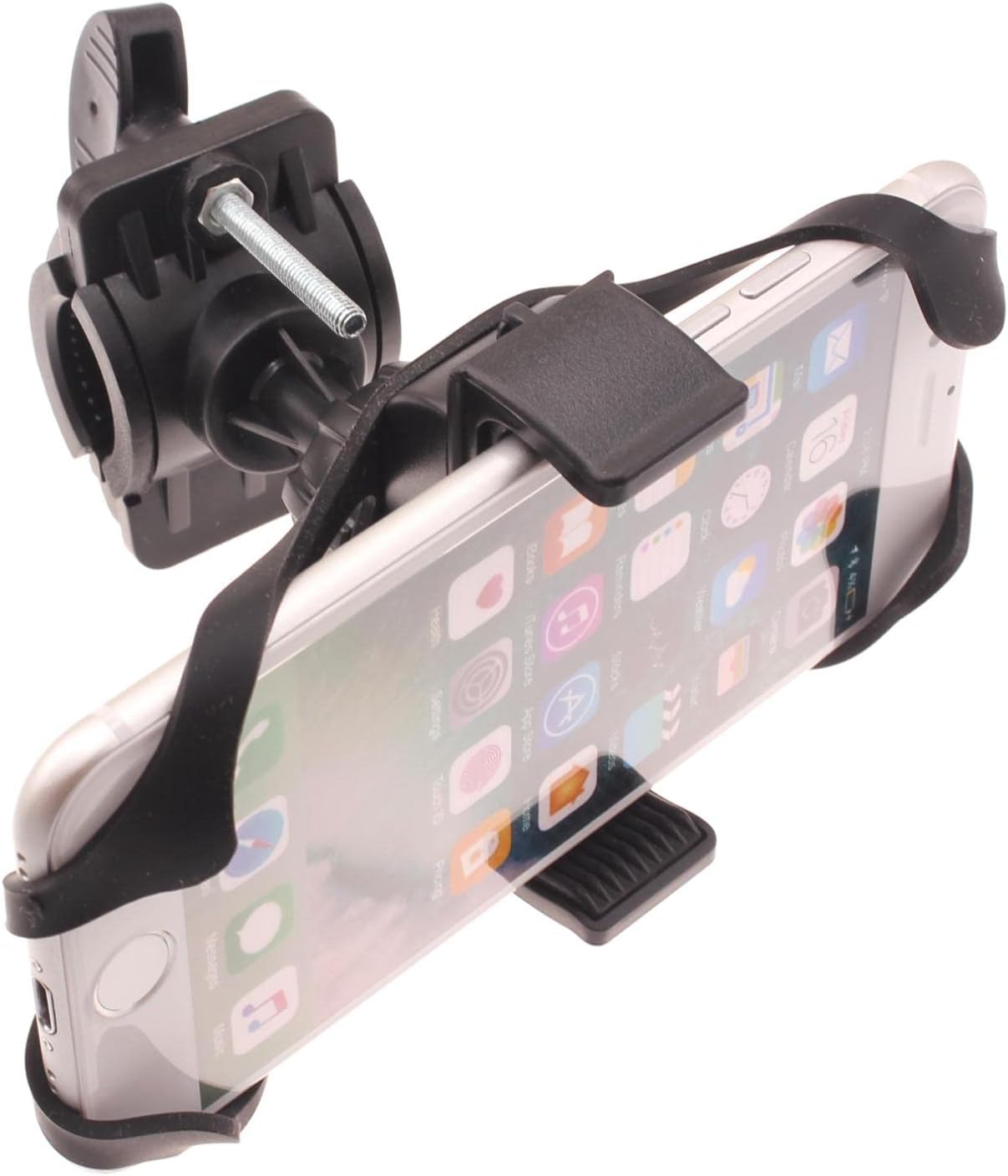 Bicycle Mount Handlebar Silicone Holder Bike for Moto G Stylus 5G (2022), Non-Slip Strap Shockproof Compatible with Motorola Moto G Stylus 5G (2022)