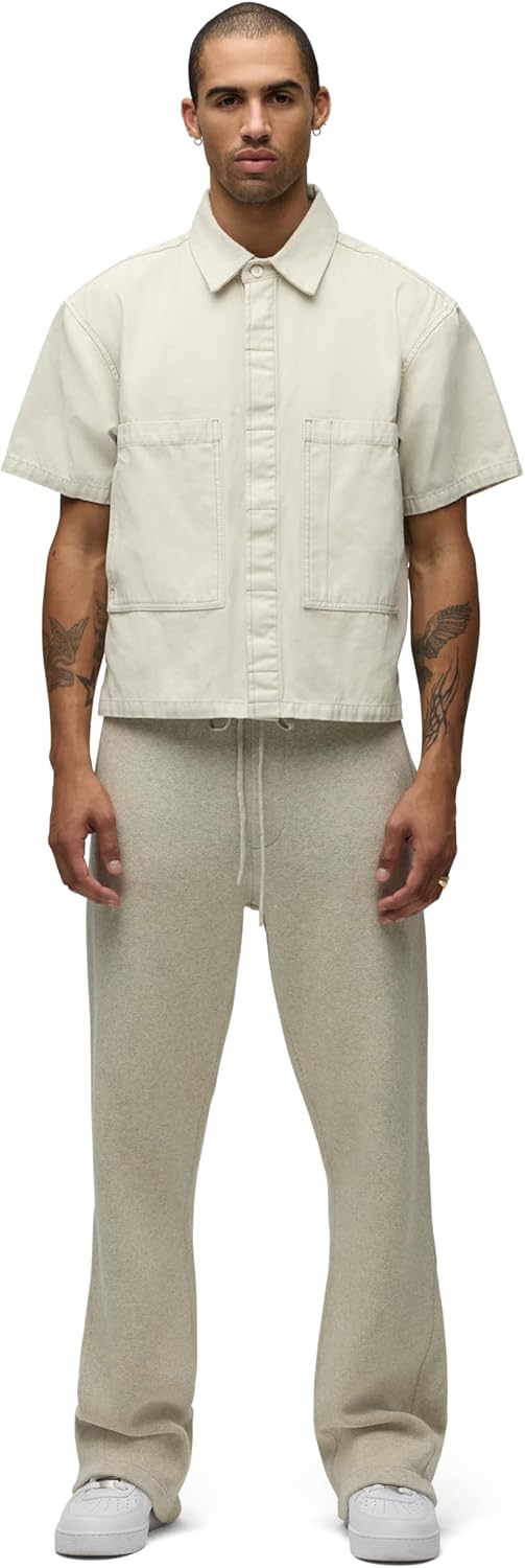 HUDSON Mens Plaid Flannel Shirt - Image 7