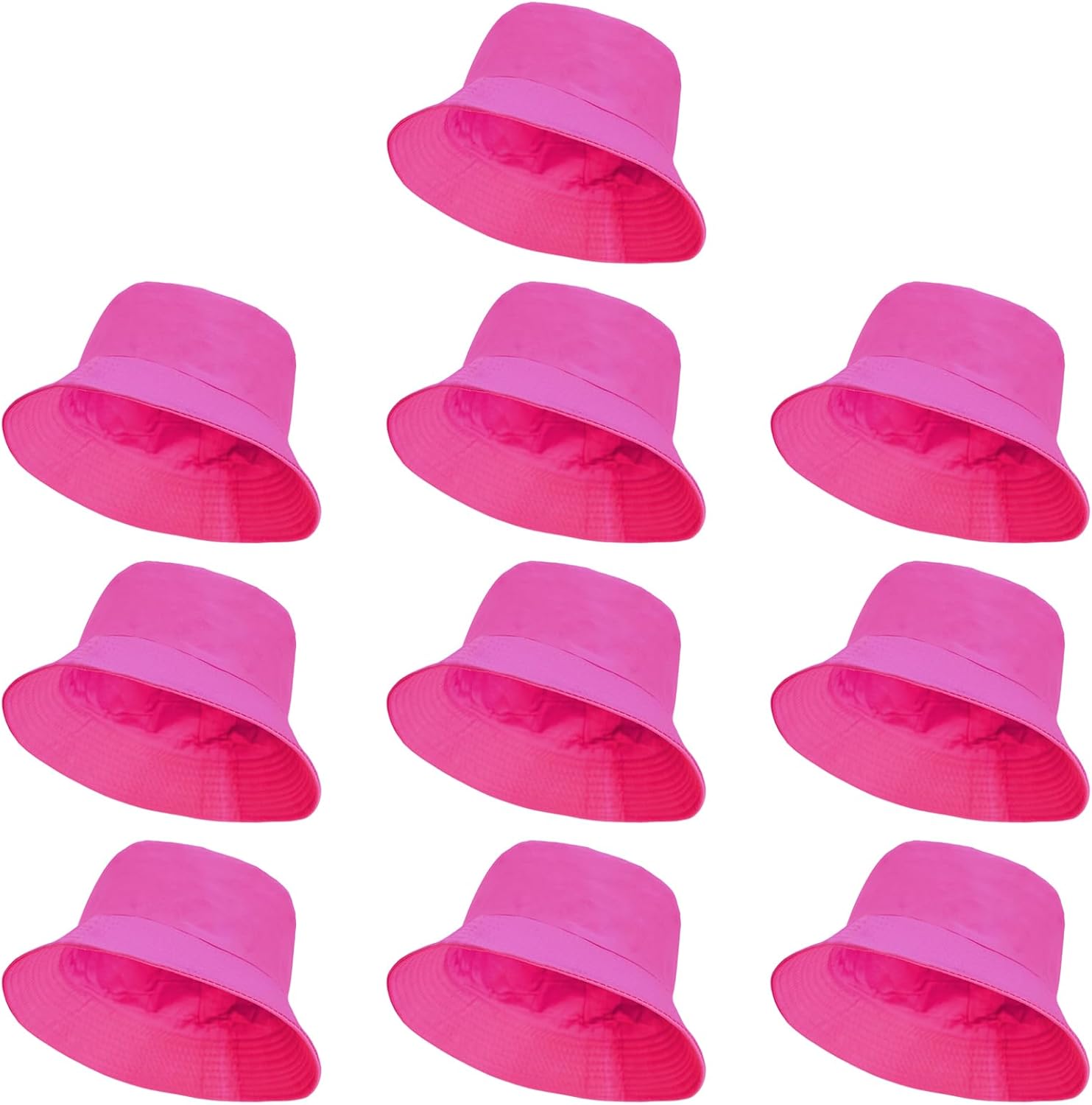 Unisex Bucket Hats Bulk, Solid Color Sun Hat Caps for Women Sumer Beach Outdoor Travel