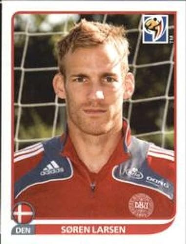 2010 Panini FIFA World Cup Stickers #369 Søren Larsen Denmark Official Soccer Album Sticker (2 inch X 1.5 Inch) in Raw Condition (NM or Better)