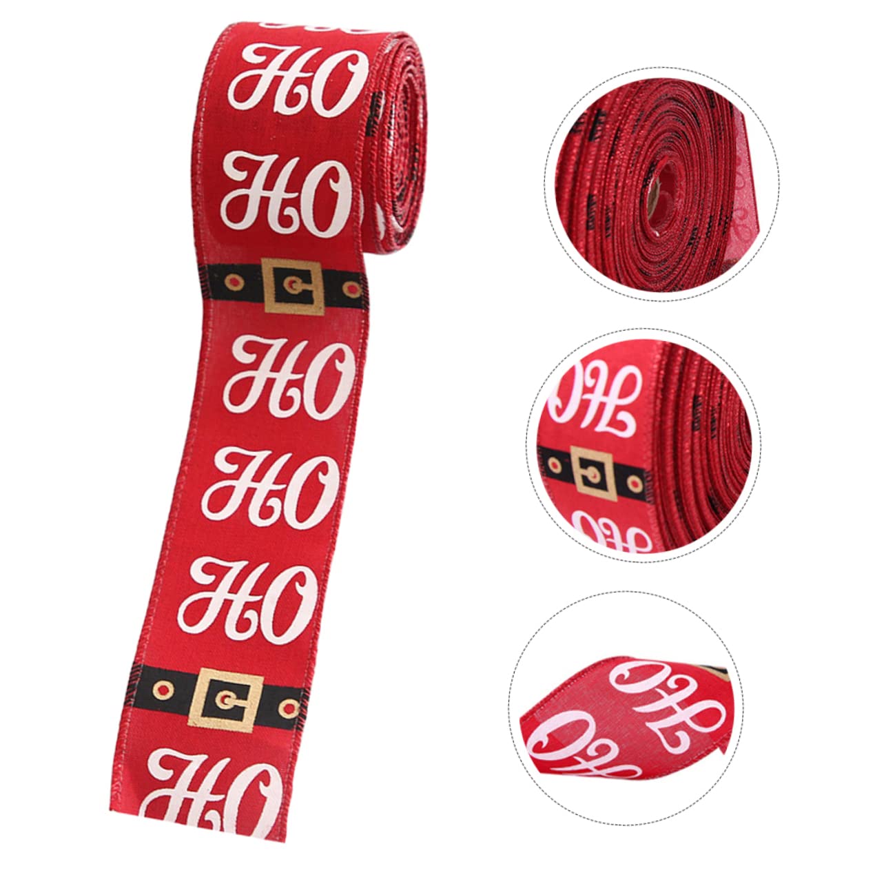 Tofficu 5stücke Weihnachtsband Diy Schleifenband Für Festliche Dekoration Für Weihnachtsbaum Kränze Bastelprojekte Und Mehr Hochwertiges Langlebiges Material Für Kreative Ideen