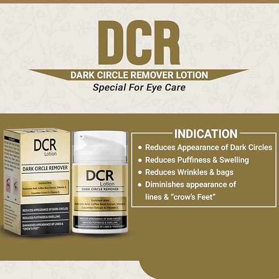 Healthvit Dcr Dark Circle Remover Lotion - 30Ml (Pack Of 2)