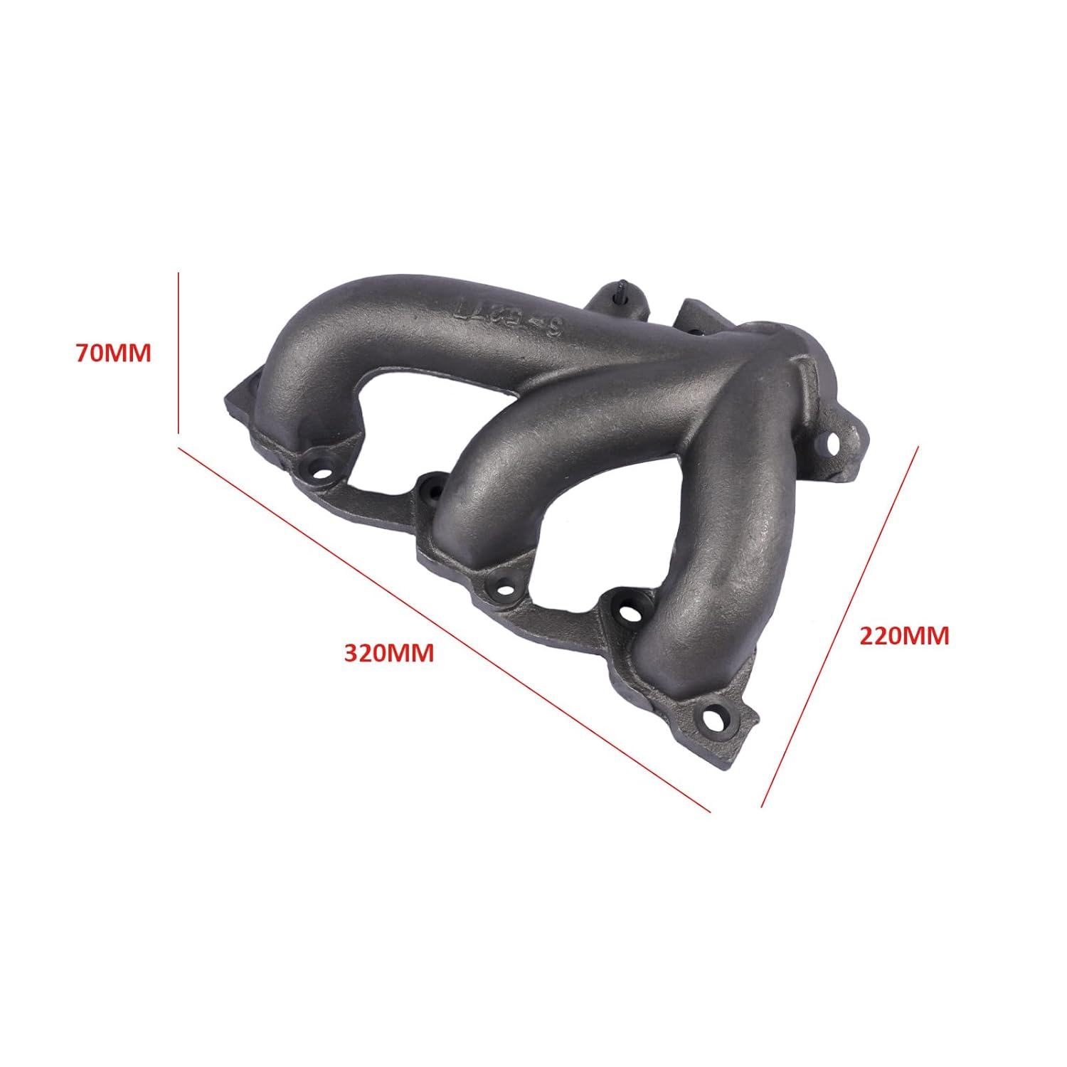 Right Exhaust Manifold Replacement for Jeep Wrangler JK V6 3.8L 2007-2011 674-914 4666026AA
