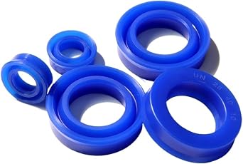 UN Radial Shaft Hydraulic Seal ID 8-19MM Polyurethane Piston Shaft Piston Rod PU Single Lip U-Shaped Cup Oil Seal18x26x65pcs