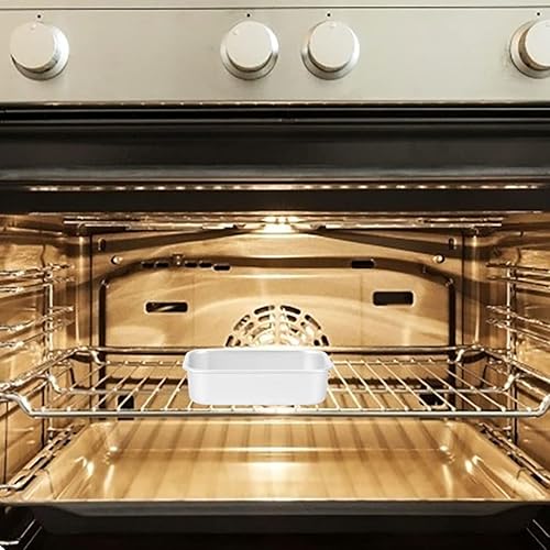 Miniatura 3 de Hemoton Molde cuadrado para pastel de resina molde de goma molde tostador horno molde de pastel de metal molde grande molde de pan mousse práctico