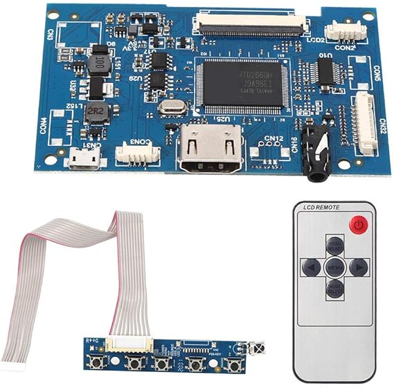 Driver Board HDMI Input HDMI Controller Board Composite Cardboard LCD Controller Board Universal 50 Pin 7 Inch Display Screen LCD Driver Board