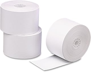Iconex 90780009 Direct Thermal Printing Paper Rolls, 0.69-Inch Core, 2.31-Inch X 356 Ft, White, 24/Carton