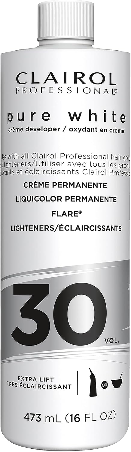 Clairol Professional Clairol Pure White 30 Volume Creme Developer for ...