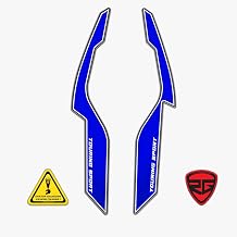 Bajaj Dominar D250-400 Arka-Yan Kuyruk Pad Set Mavi Redlinegrafik