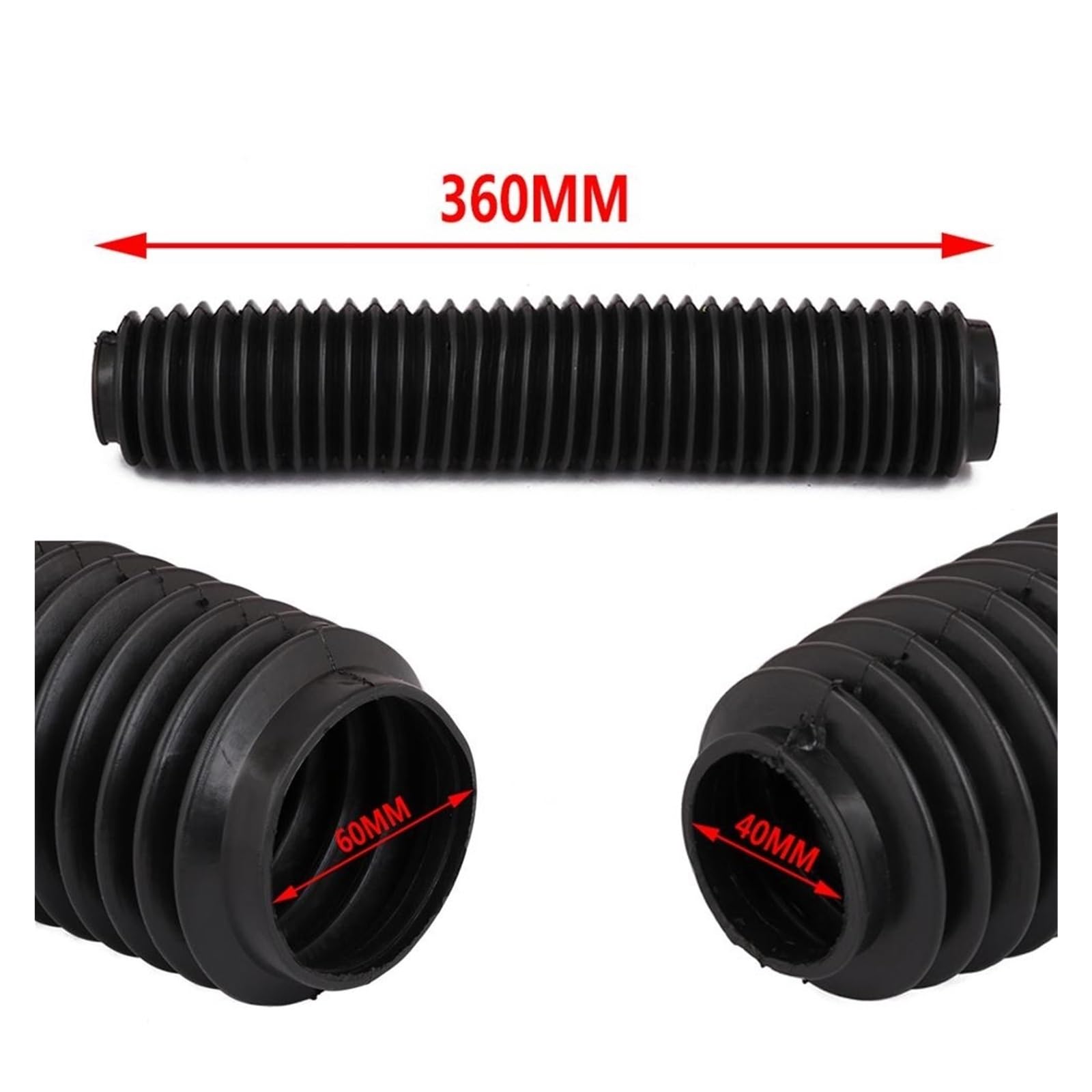 Fourche Avant Universelle en Convient pour Honda CR CRF XR 150 230 F 250 250F 250R 300 450 450R CRF250F Fourche de Moto Joint SPI de Fourche(Red)