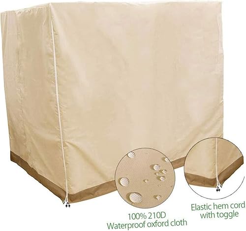 Miniatura 8 de Cubierta impermeable para silla de patio, cubierta protectora para columpio al aire libre, fácil de limpiar, columpio de jardín c