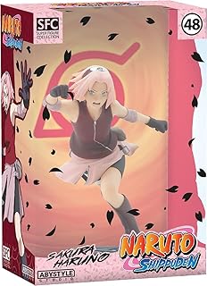 ABYstyle Studio Naruto Shippuden Anime Sakura Acryl® Figure 5.1" Acrylic Stand Model Figure Anime Manga Figurine Desktop Accessories Gift