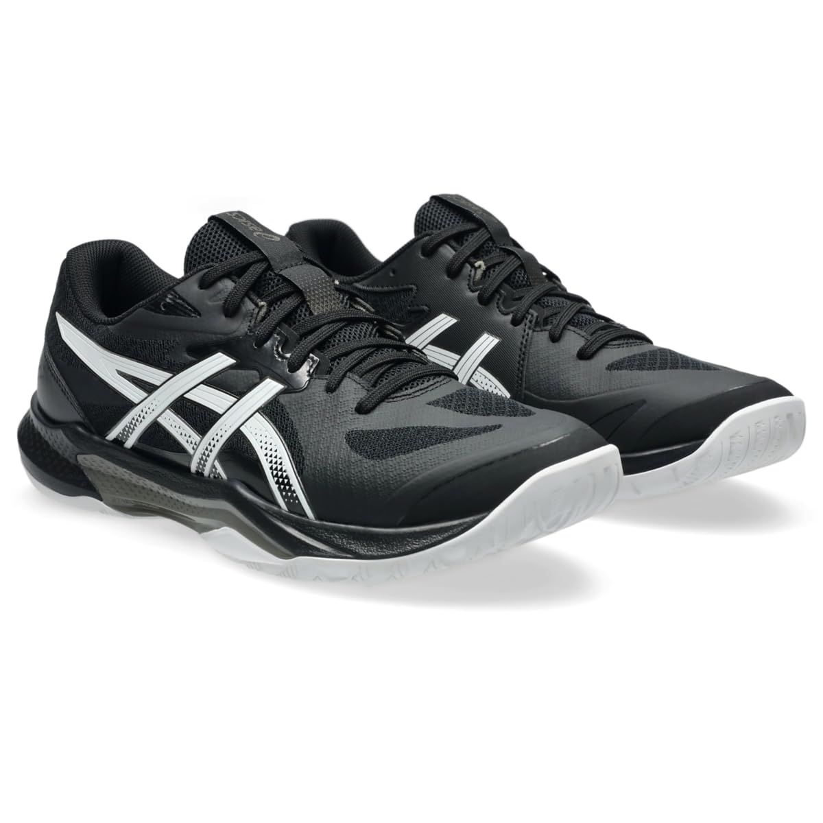ASICS Men's Gel-Tactic 13 Volleyball Shoes, 10.5, Black/White