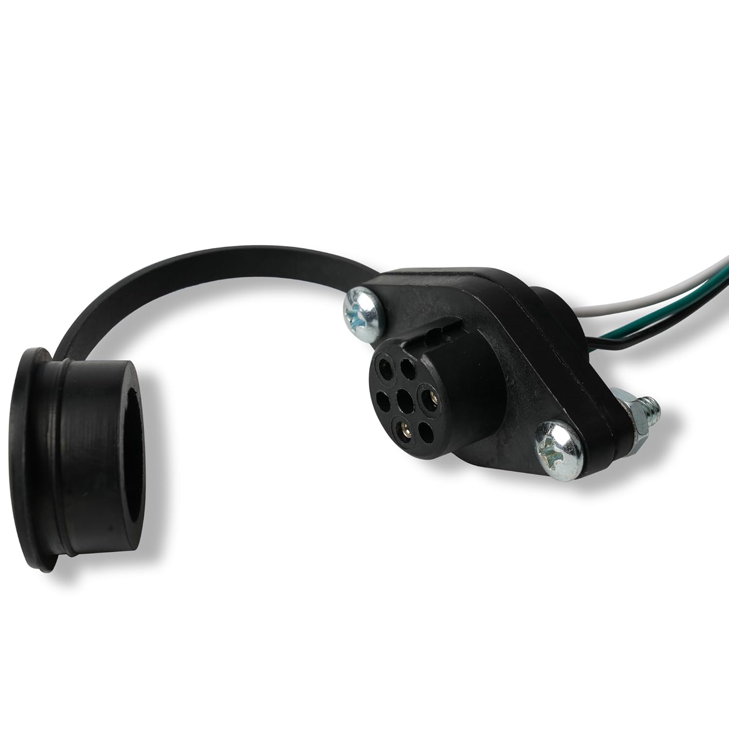 16296 Winch Remote Hand Control Female Socket Wiring Connector Harness for 3-Wire Truck Winches Solenoid 12V