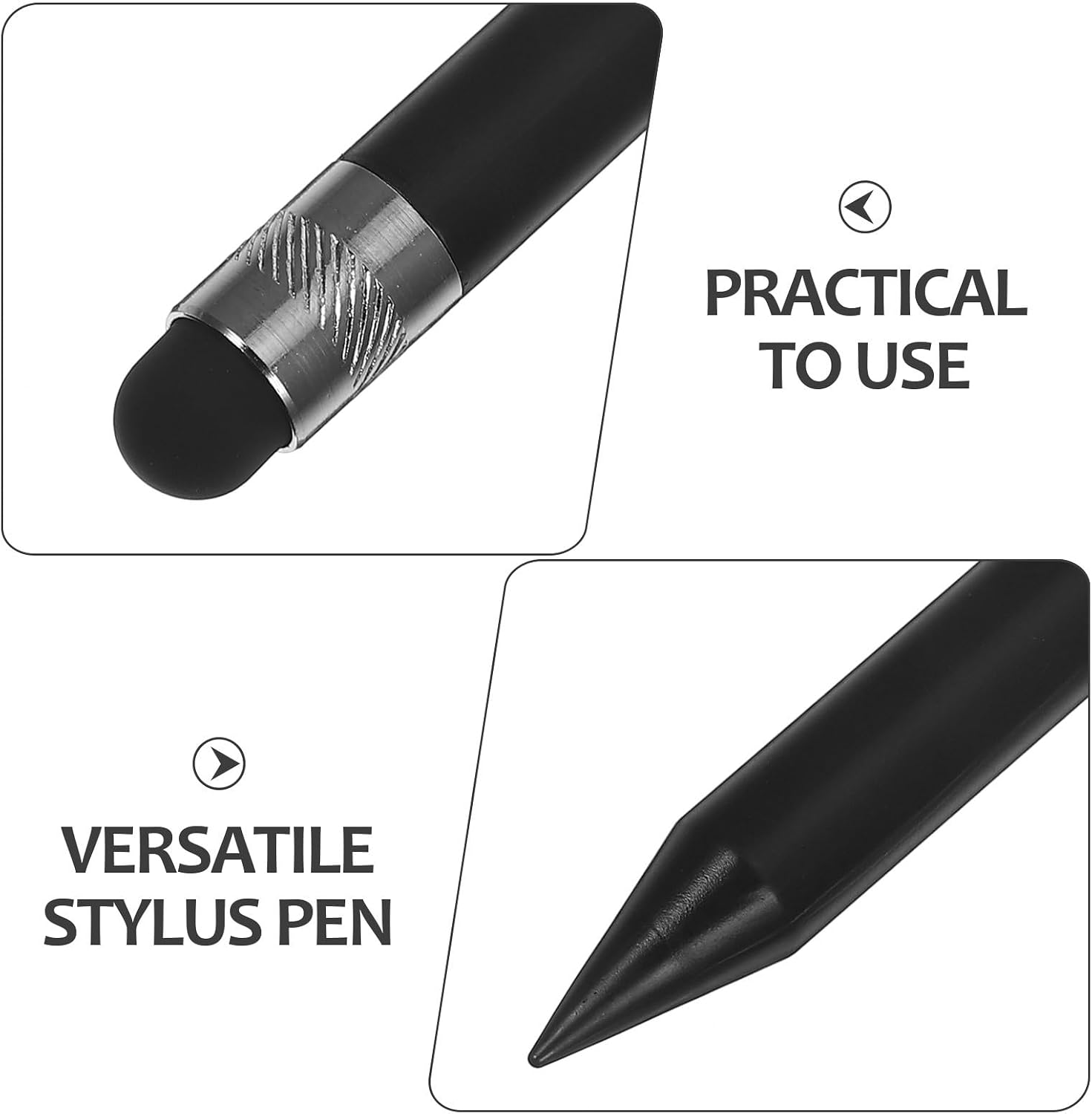 Hemobllo Fine Point Stylus Pen 6.29 Inch Capacitive Touch Screen Pen for Smartphones Tablets Digital Writing Drawing Tool