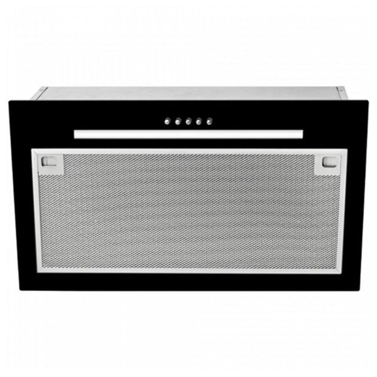 TEKA Campana Extractora Integrada 55 cm con Motor de Doble Turbina - 3 Velocidades - Barra de Iluminación LED - Integrable en Muebles de Cocina - Color Negro - GFG 2