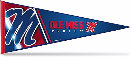 Vista 41 de Rico Industries NCAA Primary - Banderín de fieltro para decoración de pared, de 12 x 30 pulgadas, ideal para el hogar, dormitorio, decoración