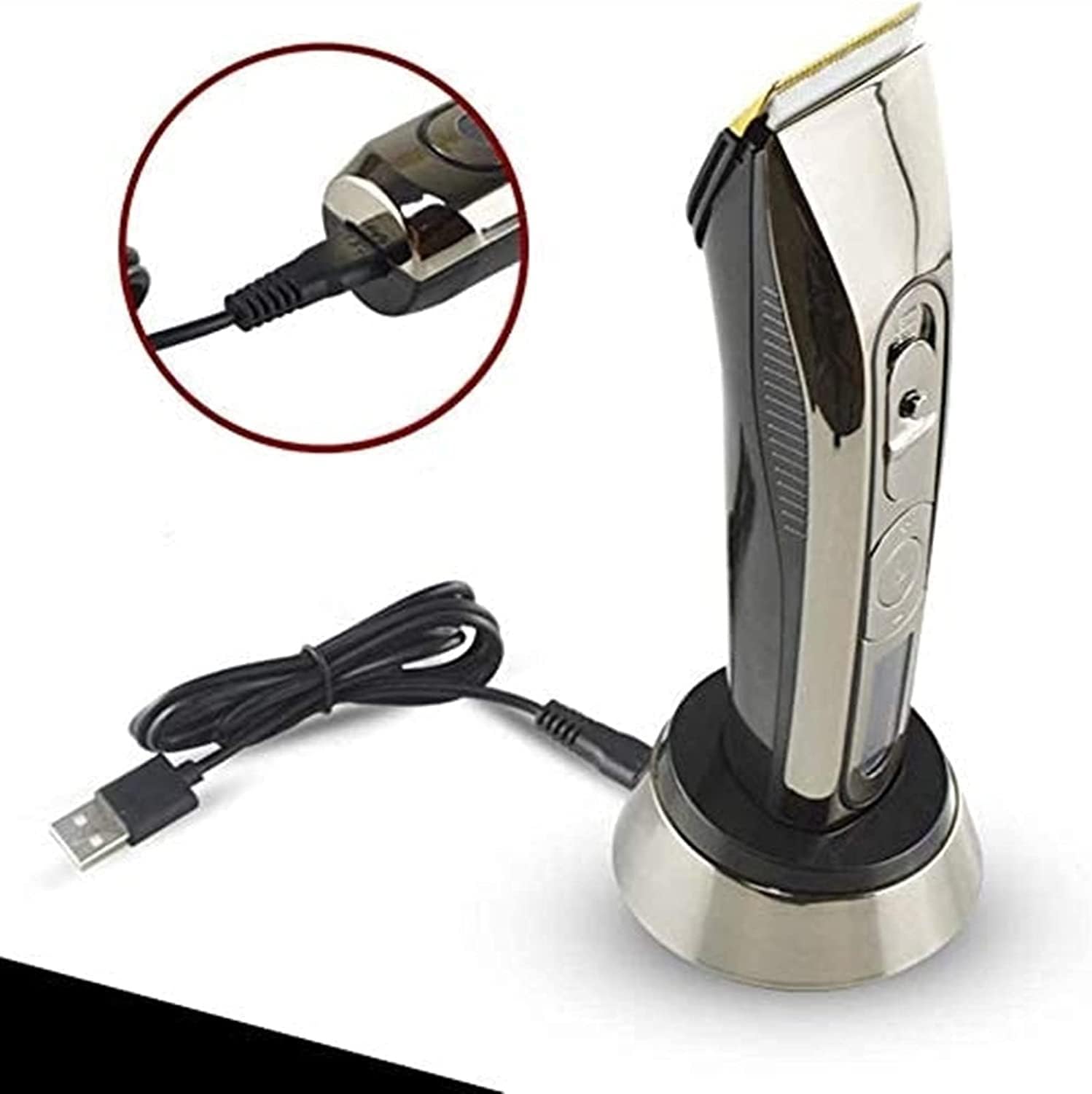Hair Clippers for Men - Cordless Ceramic Blade Mens Hair Trimmer Beard Trimmer Hair Cutting & Grooming Kit Rechargeable