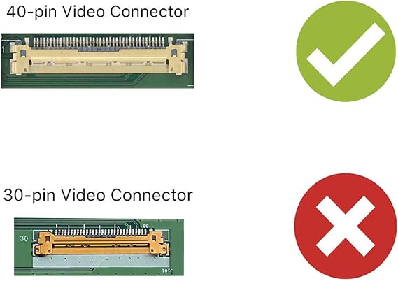 Compatible with Innolux N156HRA-GAA 15.6