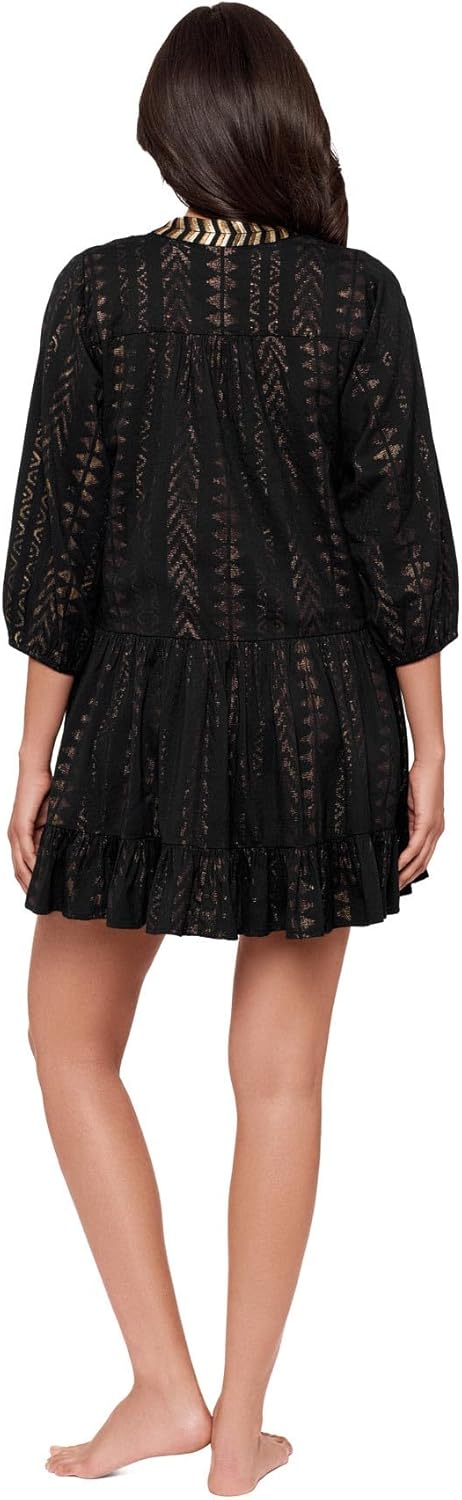 Miraclesuit Women's Swimwear Jacquard Beach Dress Swimsuit Cover Up - Image 3