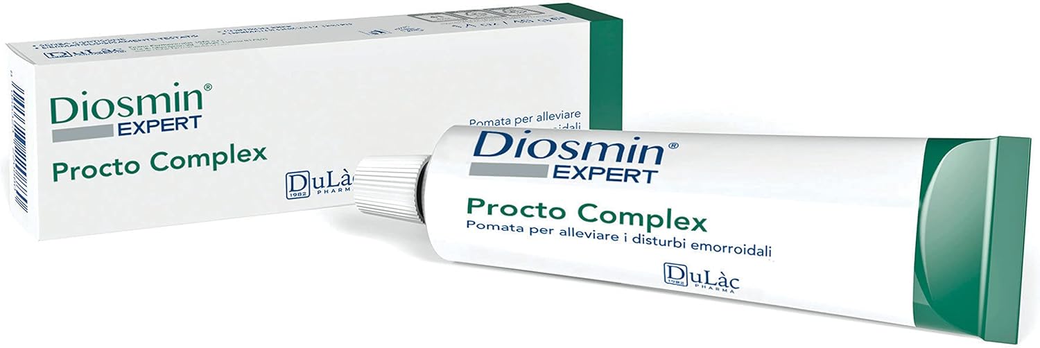 Dul&agrave;c - Haemorrhoid &amp;amp; Piles Treatment Cream, Procto Complex 40g, Relieves Pain &amp;amp; Itching, Diosmin &amp;amp; Horse Chestnut Formula,