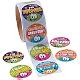Growth Mindset Stickers - 1 Piece - Educational and Learning Activities for Kids