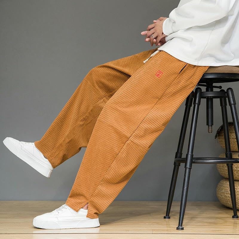 Pantalon en velours côtelé pour homme le style chinois tendance automne hiver