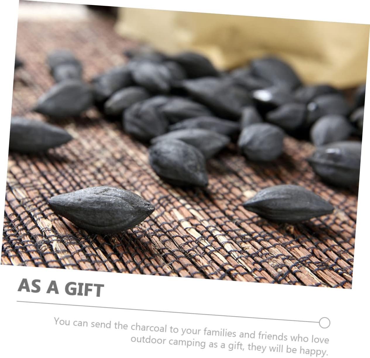 KESYOO 5pcs Olive Charcoal for Grilling Kitchen Essentials for Outdoor BBQ Cooking and Camping Natural Charcoal for Starting and Grill Maintenance