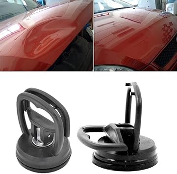 Ventosa suela de goma pantalla LCD fuerte distancia ventosa Mini Car Dent Repair Ventosa con mango de disparador diseño para vidrio, piedra, cerámica, ...