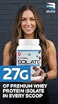Believe Supplements Flavored Isolate Poudre de protéines 27g Isolate de protéines de lactosérum, faible teneur en glucides, poudre de protéines facilement mélangée pour les shakes & Smoothies. Digest facile Whey Isolat. 25 Services, 800g (Chocolat Brownie)