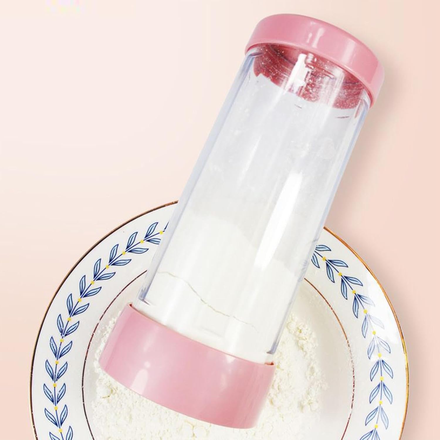 Powder Sugar Shaker Duster Container, Dispenser, Sifter, Bottle