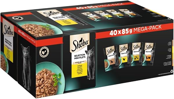Sheba Selection Blötfoder för Katter