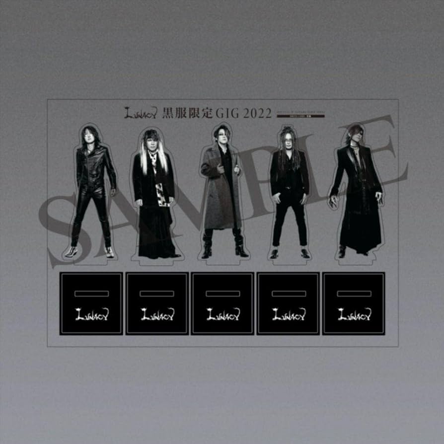 LUNA SEA アクリルスタンド セット LUNA SEA アクリルスタンド セット